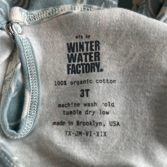 Winter Water Factory Pleated Tank Dress – Surfer Print – Toddler Girl 3T - Picture 6 of 6